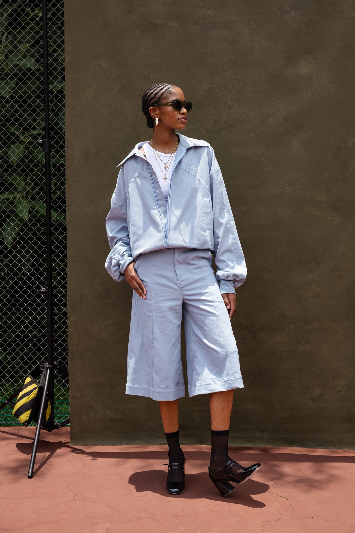 Azure Bermuda Shorts